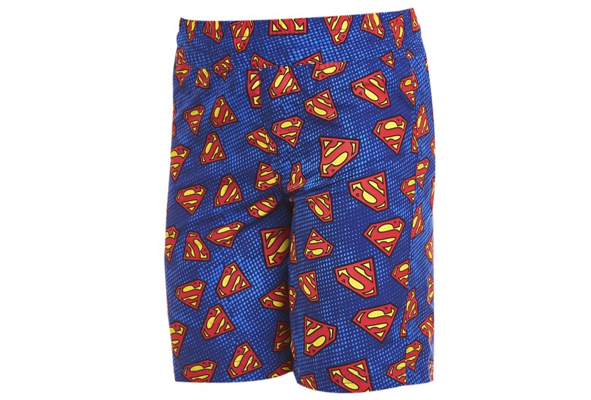 superman shorts crop