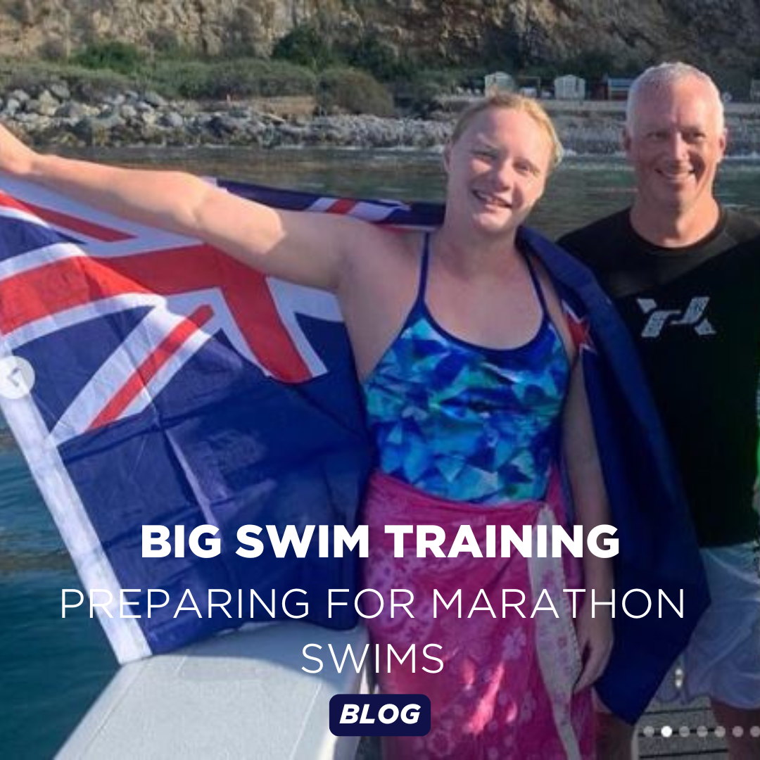 training for the English Channel Swim in Wellington Harbour