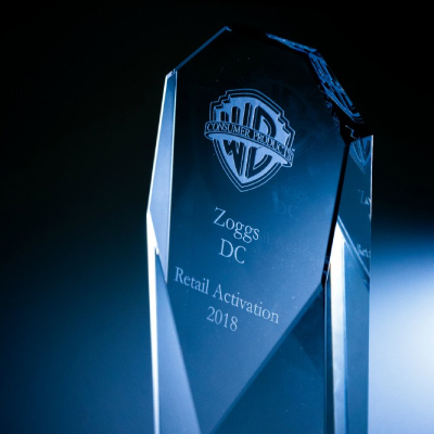 Zoggs wins Warner Brothers retail activation award