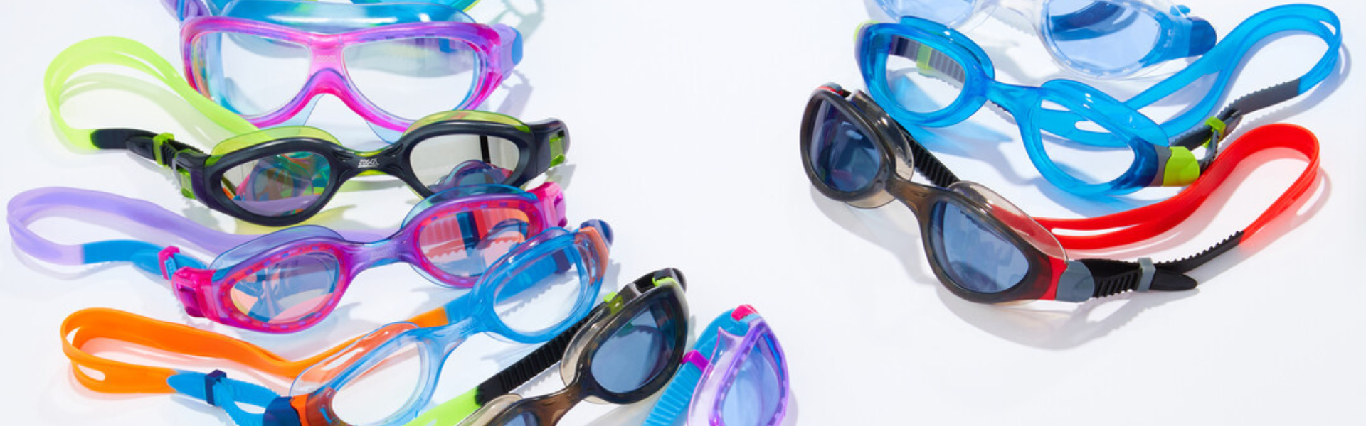 mirrored and colour tinted goggles for the whole family
