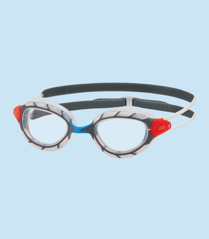 Open water goggle clear lens