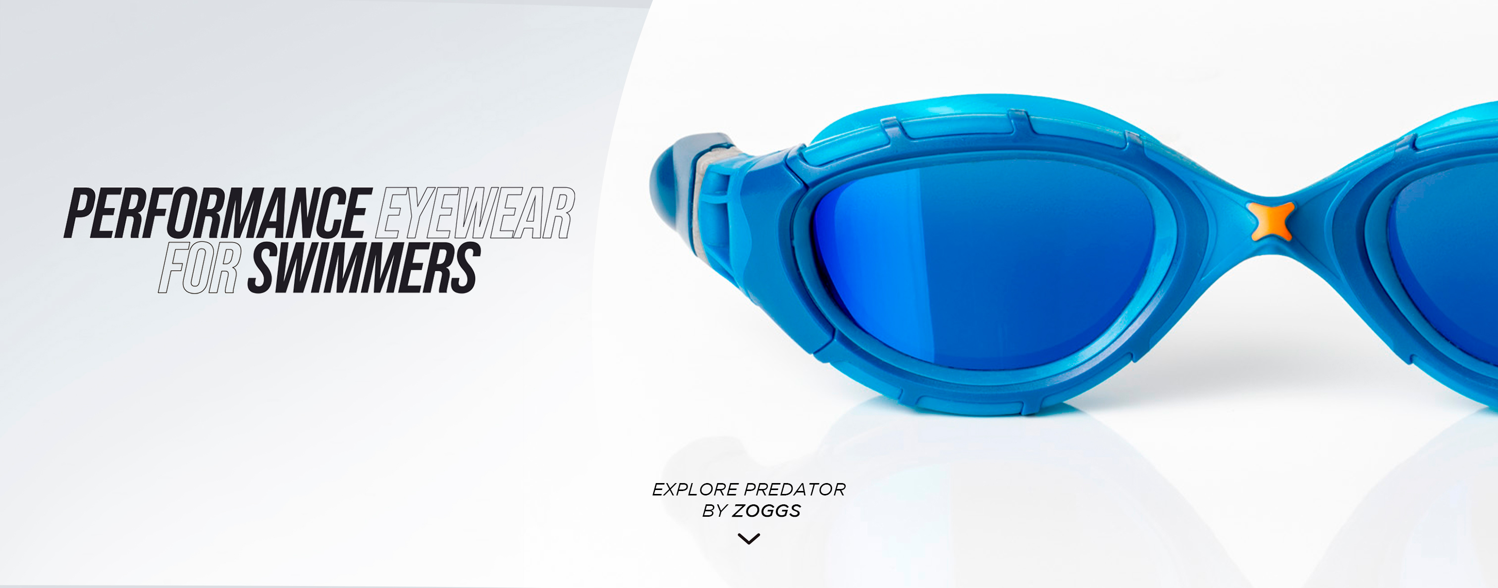 Perfromance eyewear for swimmers