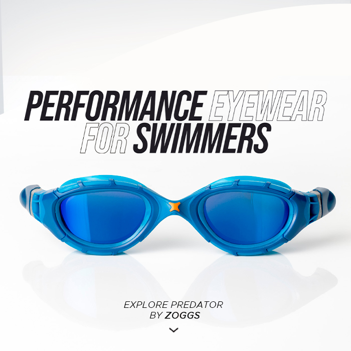 Perfromance eyewear for swimmers